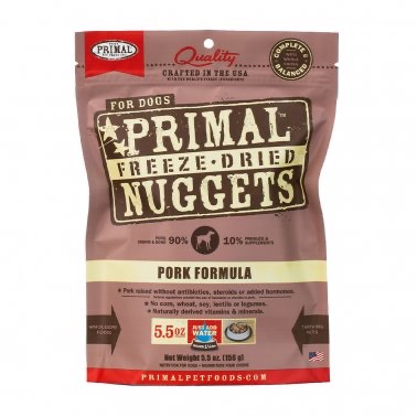 Primal Freeze Dried Pork Nuggets (5.5 oz)