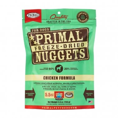 Primal Freeze Dried Chicken Nuggets (5.5 oz)