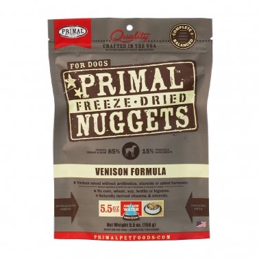 Primal Freeze Dried Venison Nuggets (5.5 oz)